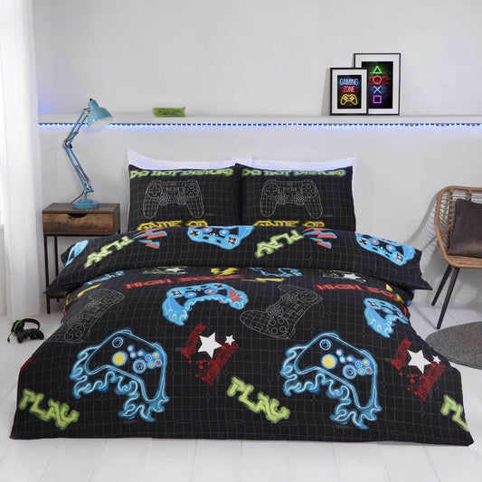 Gamer Multi Micro Fiber Duvet Set