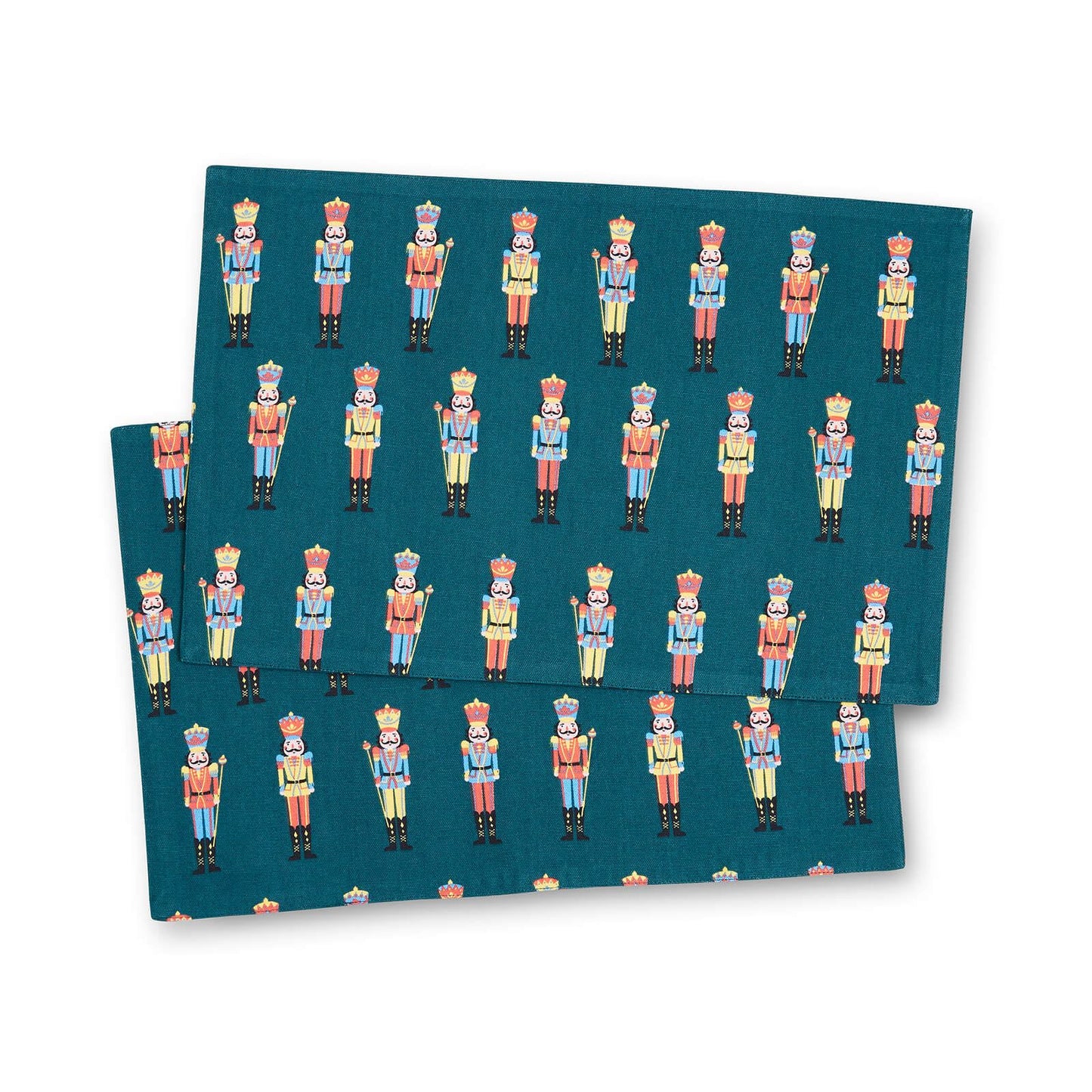 Christmas Nutcracker Green Placemat Pair 30x46 cm