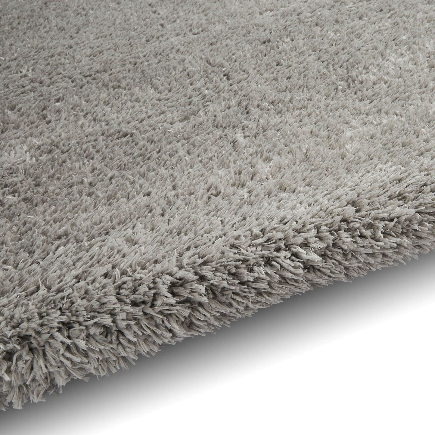 Solace 0961 Grey Shaggy Rug