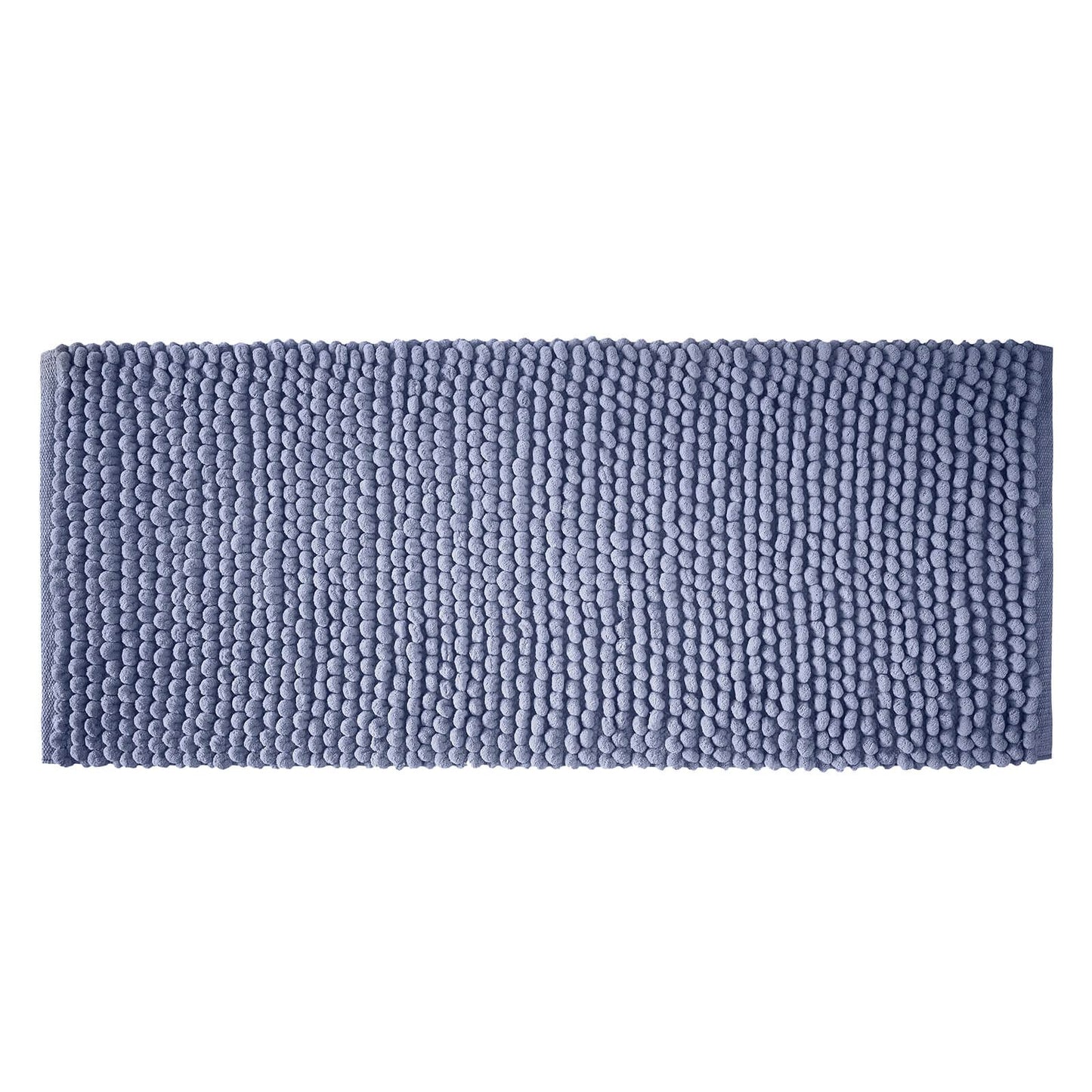 Aspen Bobble Blue Bath Runner - 50x120 cm