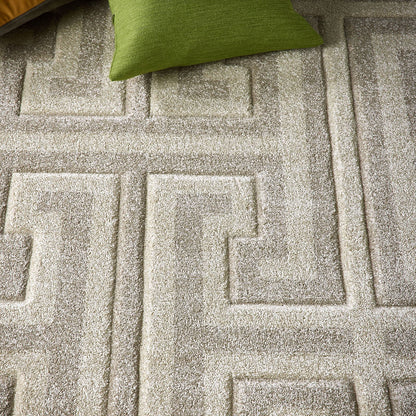 Origins Greek Key Taupe/Beige Vision Rug