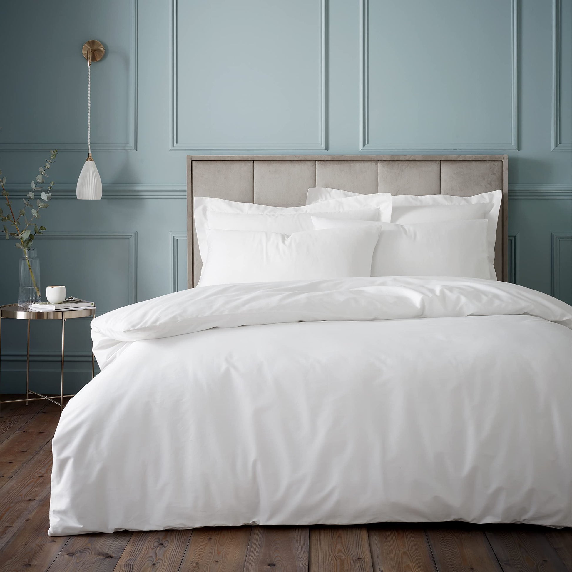 180TC Egyptian Cotton White Duvet Set