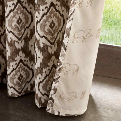 Suri Natural Curtains Two Panels