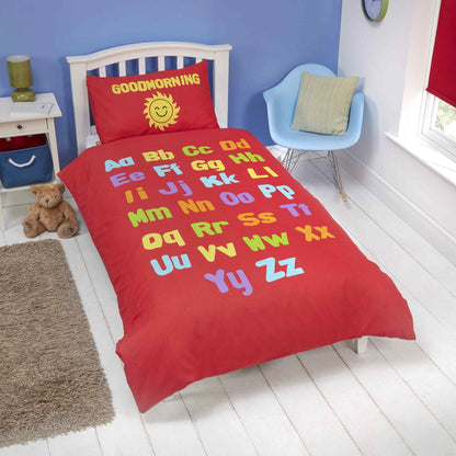 Bedtime Learning Multi Duvet Set