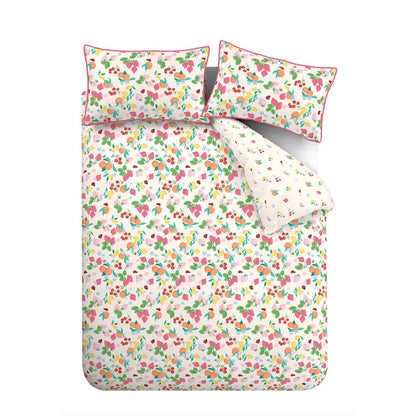 Catherine Lansfield Fruity Friends Bright Duvet Cover Set