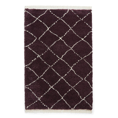 Boho 5413 Purple Berber Rug
