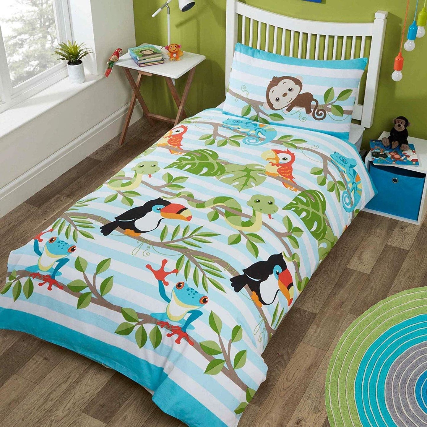 Rainforest Multi Duvet Set