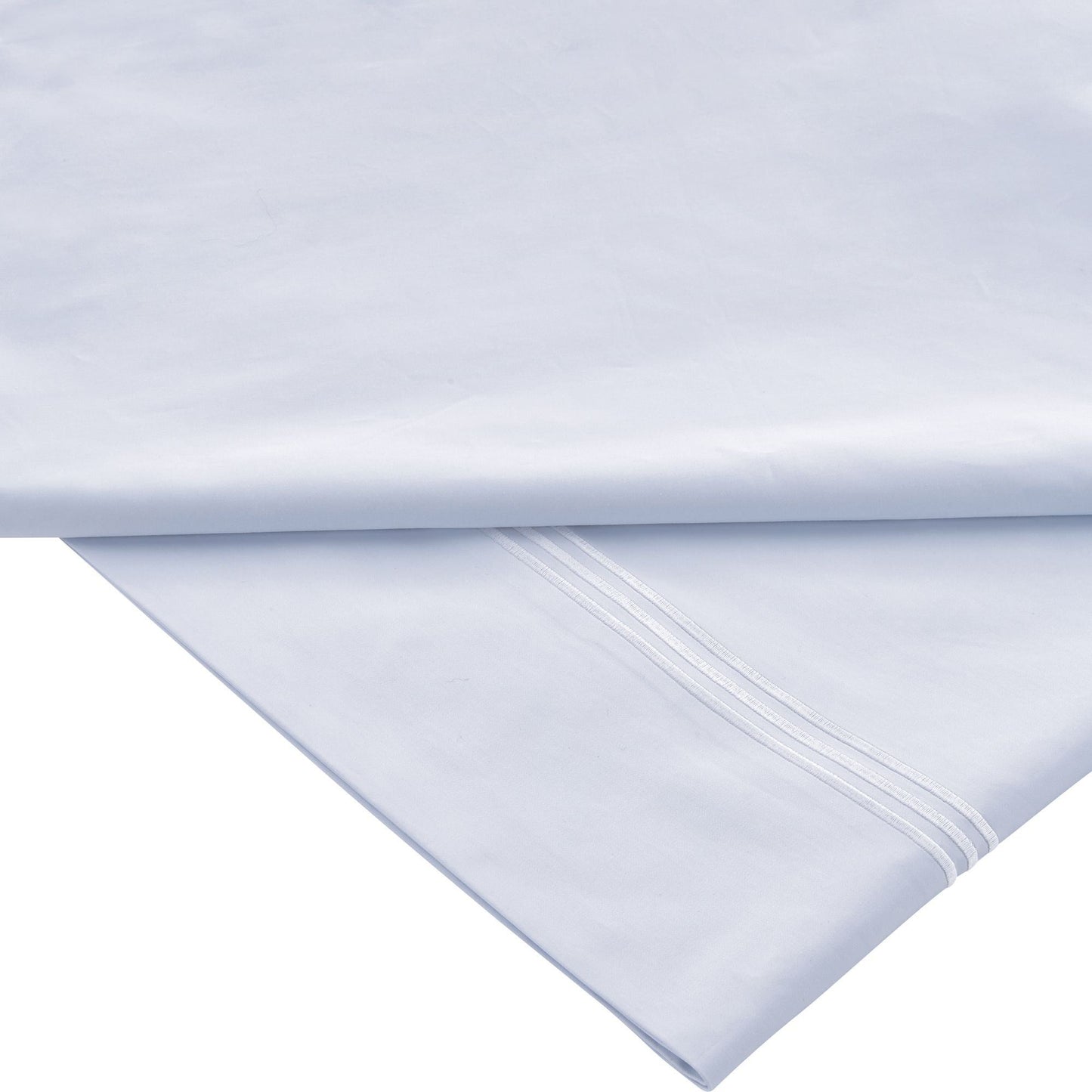 Palais Lux Soft Blue Flat Sheet