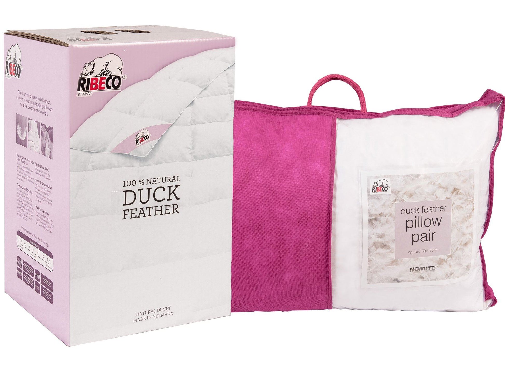 Duck Feather Duvet With Supreme Pillow, 13.5 Tog