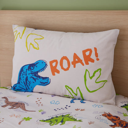 Prehistoric Dinosaurs Natural Kids Duvet Set