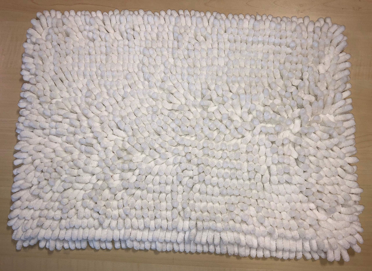 Super Soft Cream Large Bobble Bath Mat