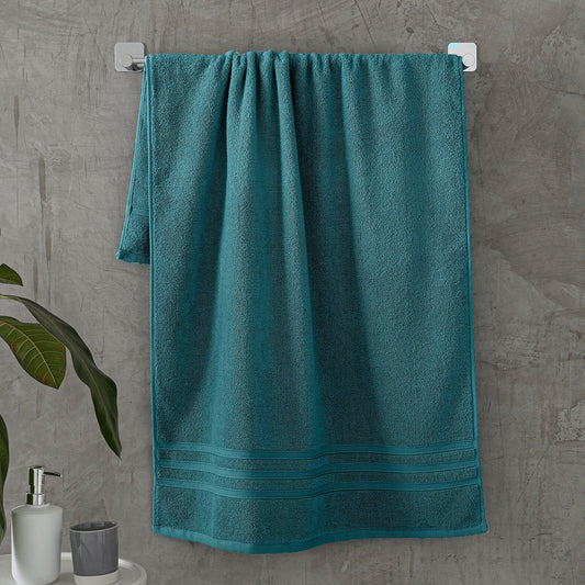 Zero Twist Teal Green Bath Towel