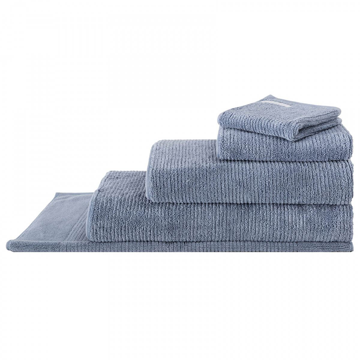 Living Textures Towel Orient Blue Bath Mat