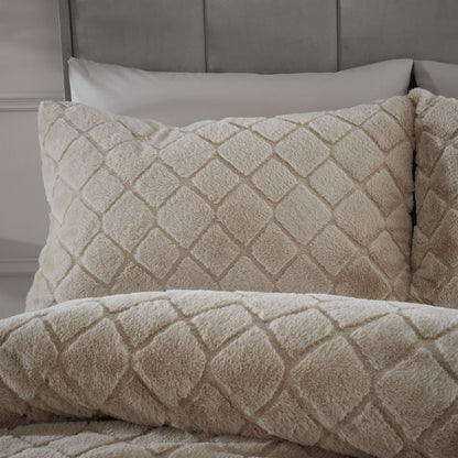 Cosy Diamond Natural Duvet Set