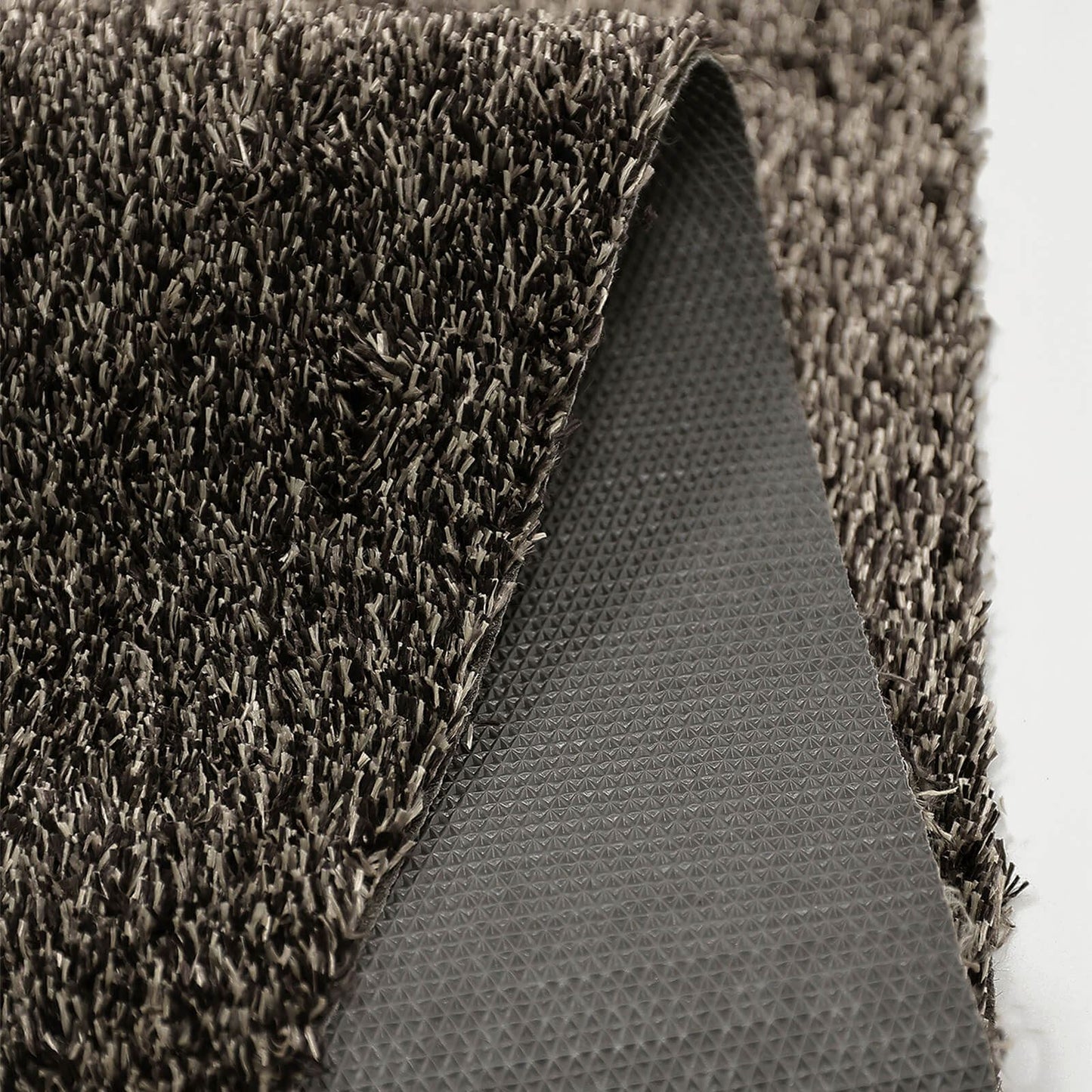 Dirtbuster Taupe Plain Rug
