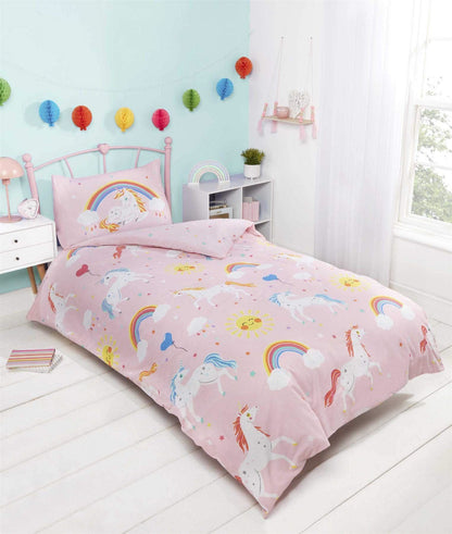 Unicorns & Rainbows Multi Duvet Set