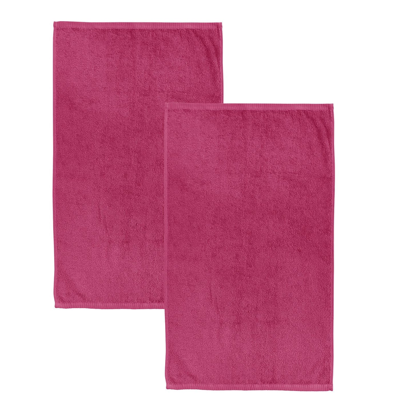 Quick Dry Towel Hot Pink Bath Sheet Pair