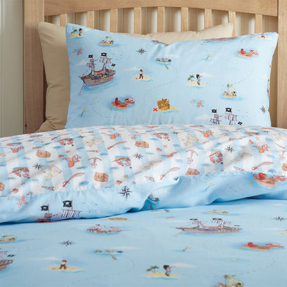 Belle & Boo Pirate Blue Duvet Cover Set