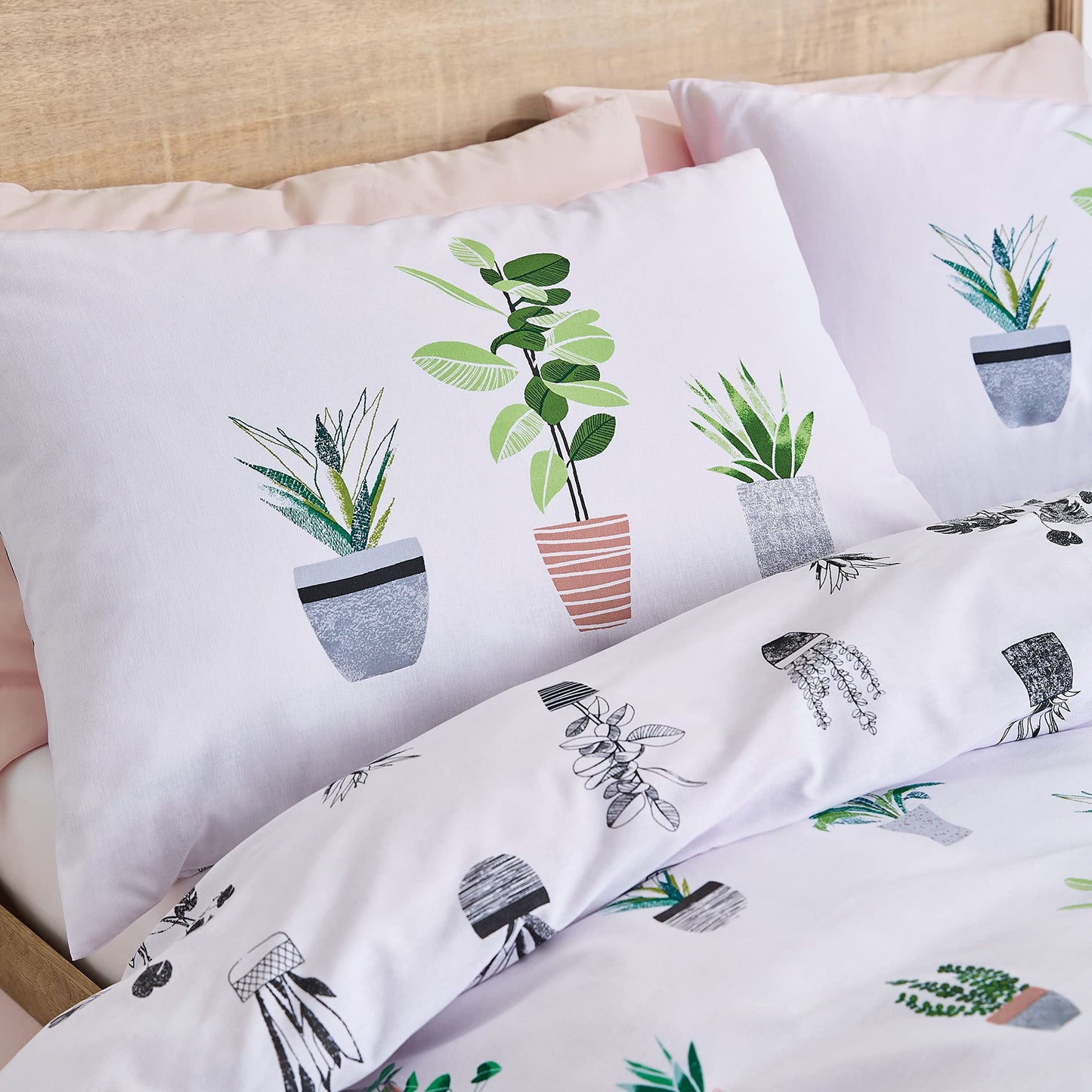 Plant Babe Green Duvet Set