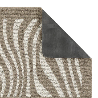 My Mat Sculptured Patterned Waves Rug