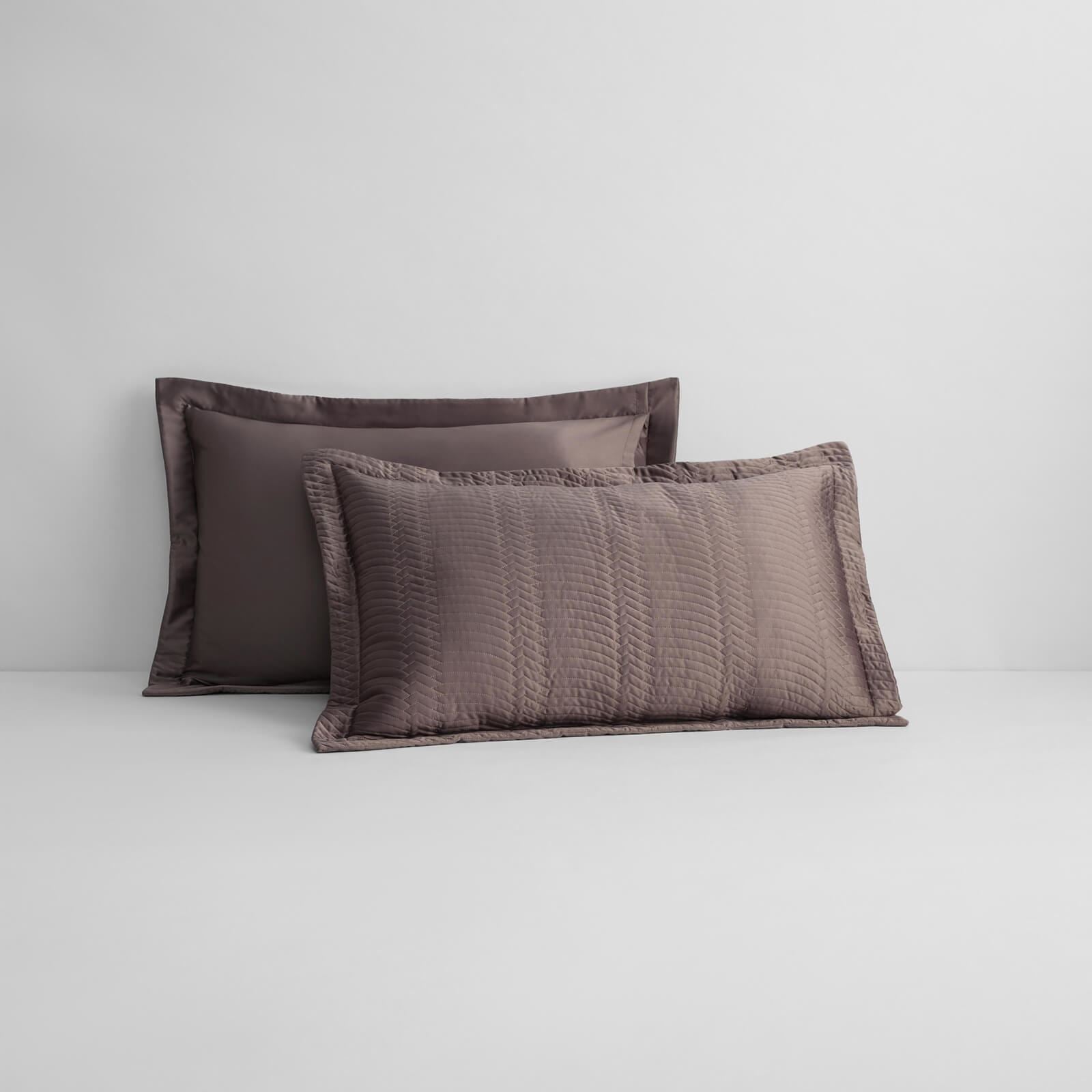 Mayberry Walnut European Pillowcase