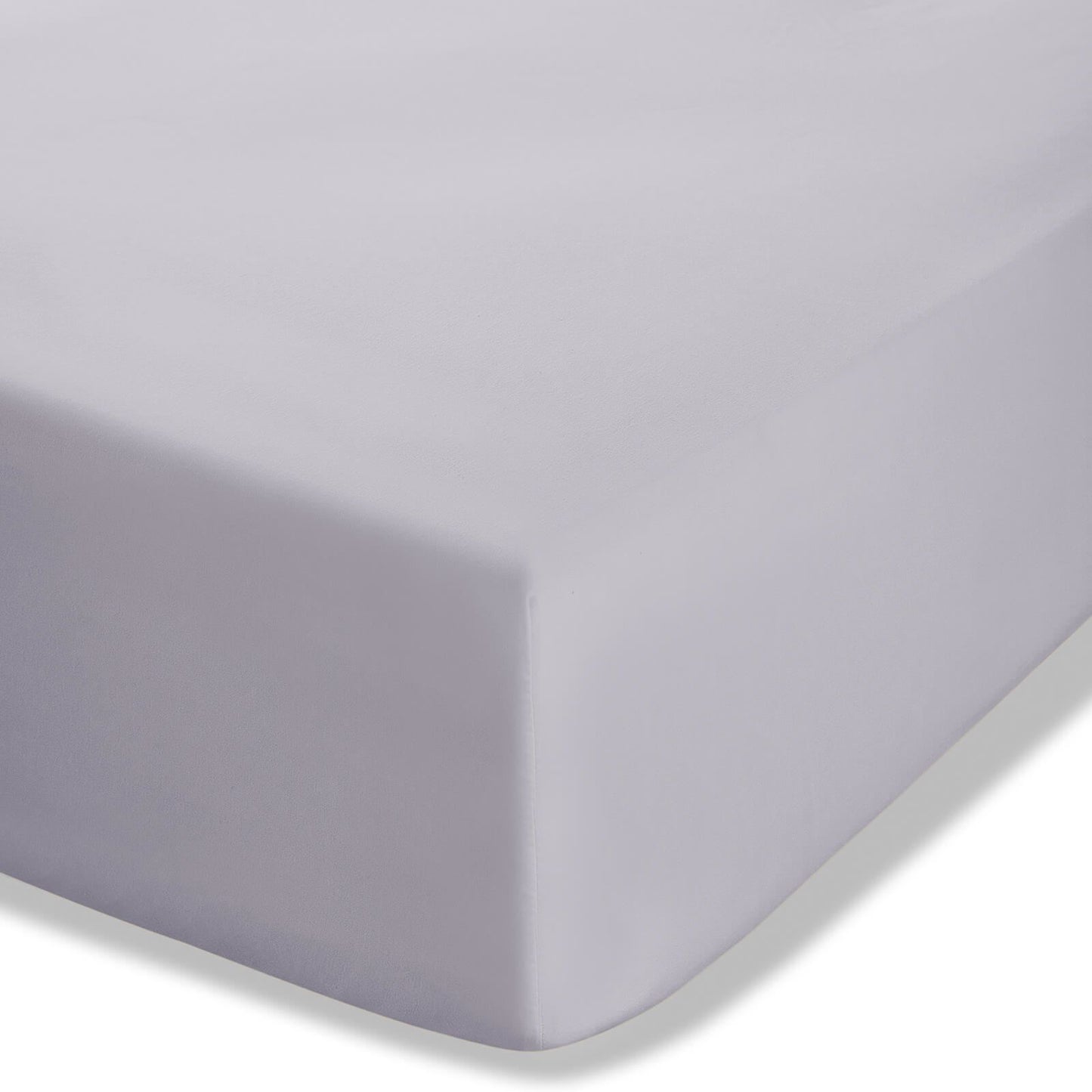 Easy Iron Percale Lilac Fitted Sheet