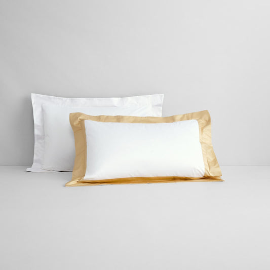 Estrel Gold Tailored Pillowcase Pair