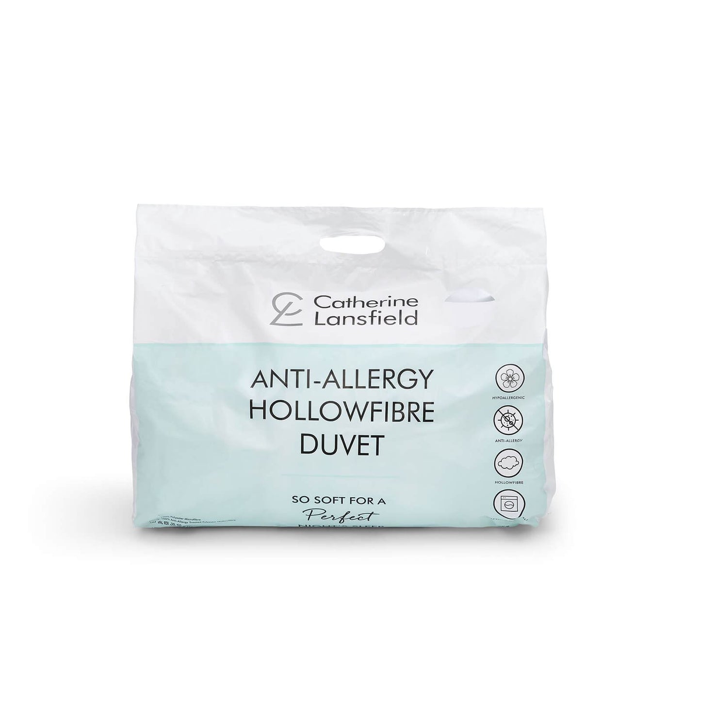 Anti Allergy Hollowfibre Duvet 13.5 Tog White Duvet