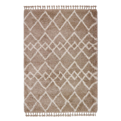 Morocco Beige Modern Rugs