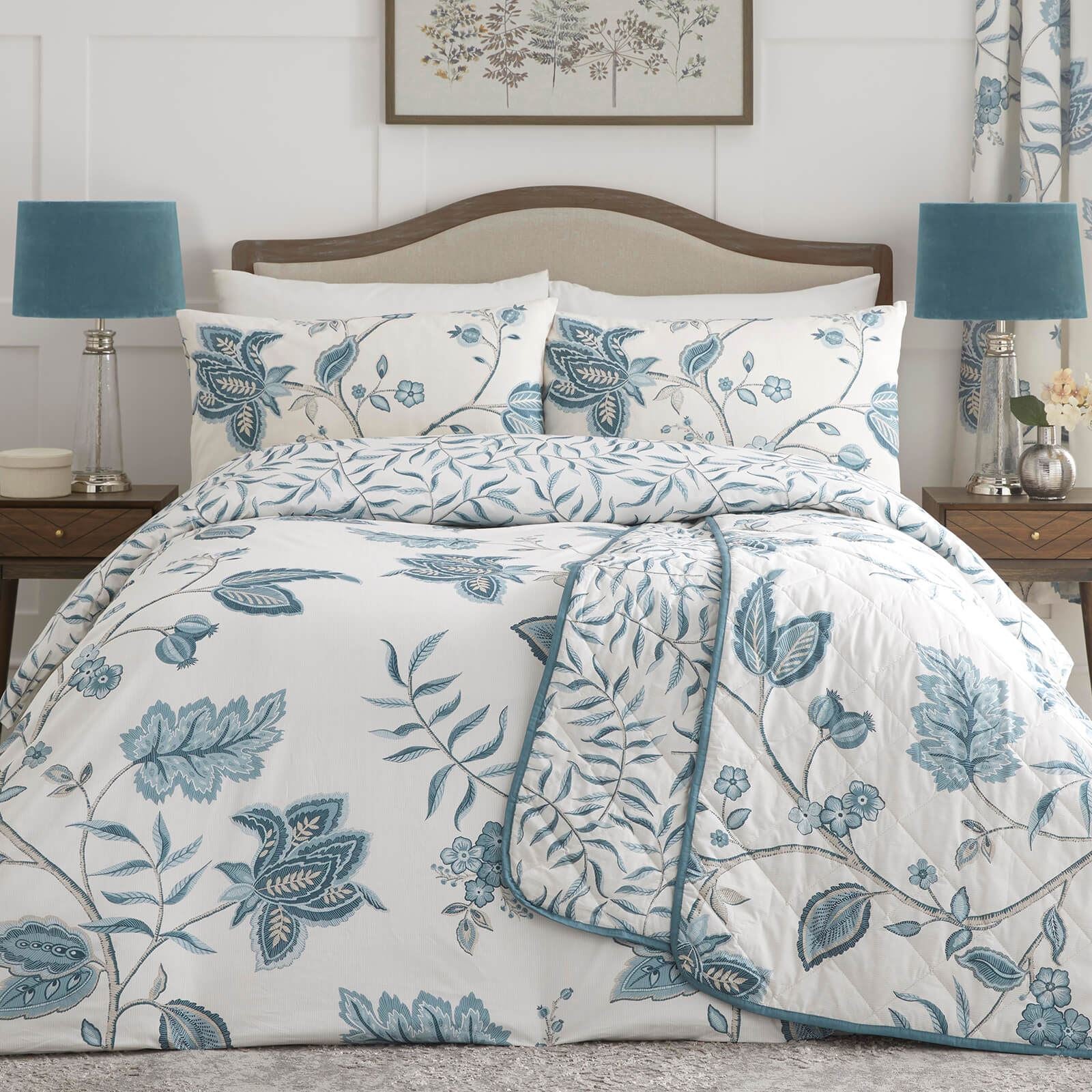 Samira Teal Duvet Set