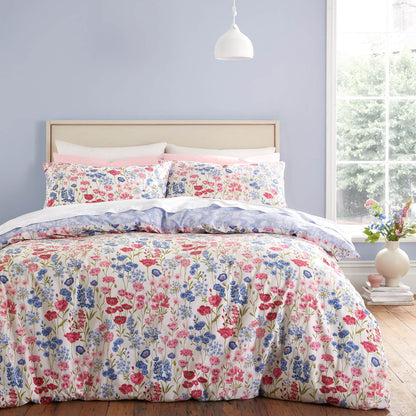 Olivia Floral Pink Duvet Cover Set