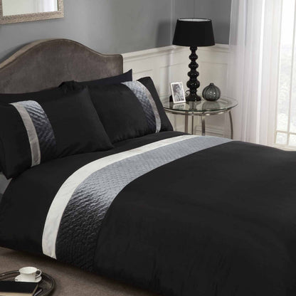 Deco Charcoal Duvet Set