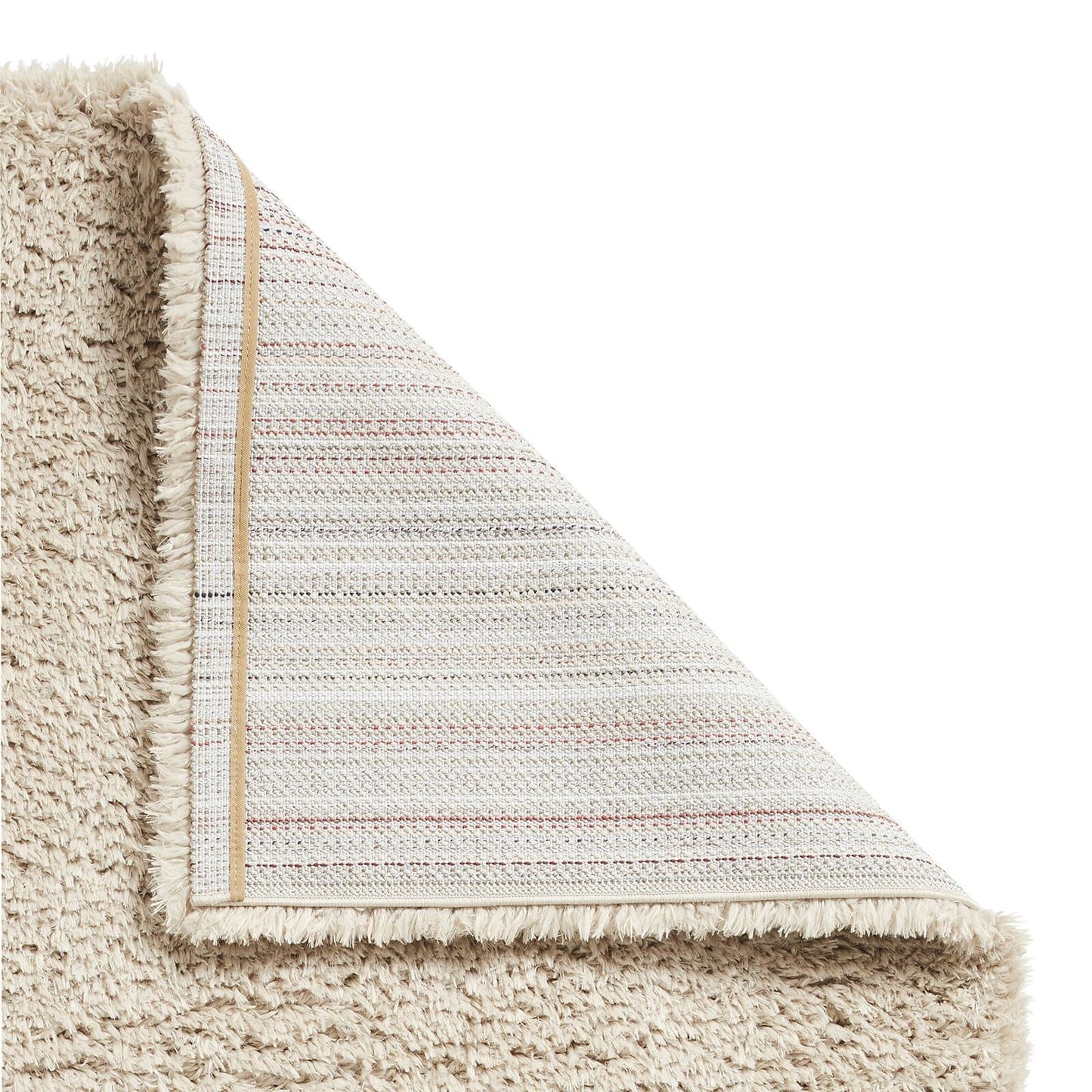Solace 0961 Beige Shaggy Rug