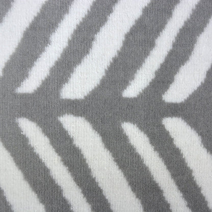 Maestro Herringbone Silver Contemporary Rug