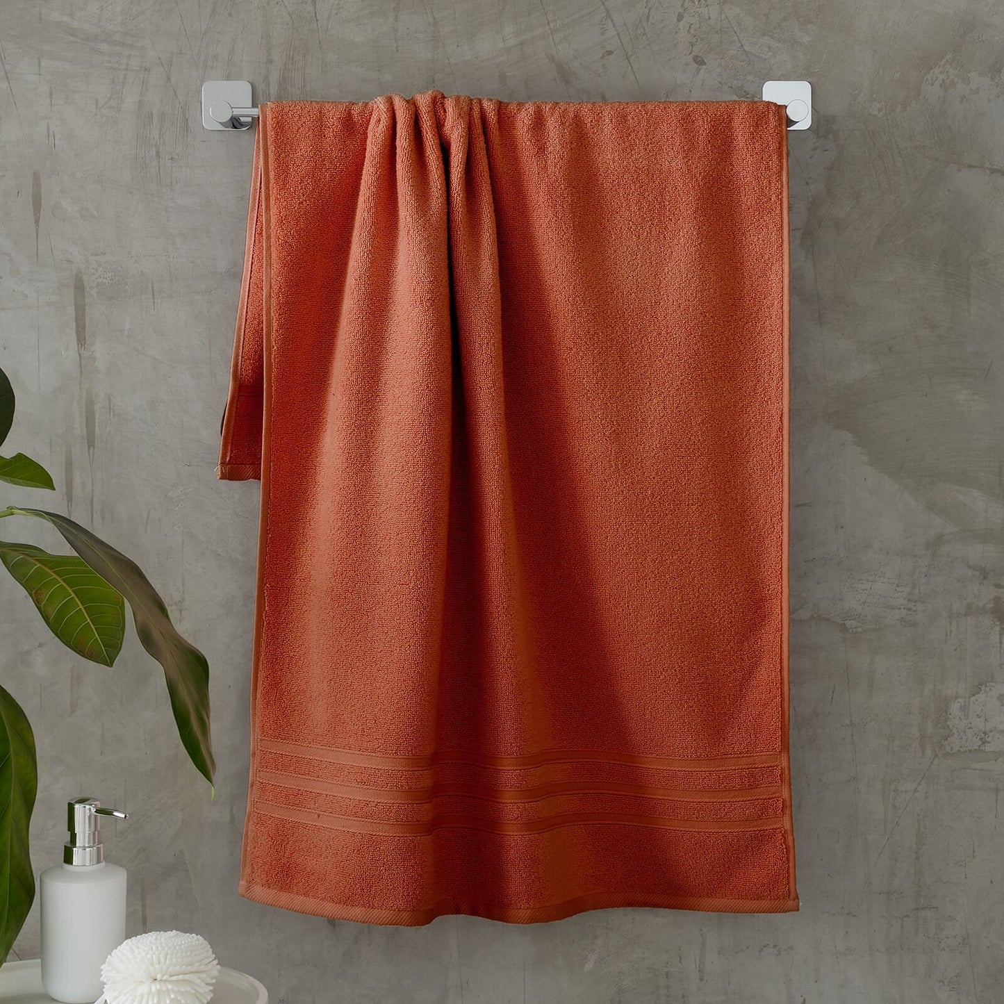 Zero Twist Terracotta Bath Sheet