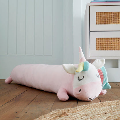 Cuddle Friends Unicorn 90x15cm Large 3D Cushion Pink