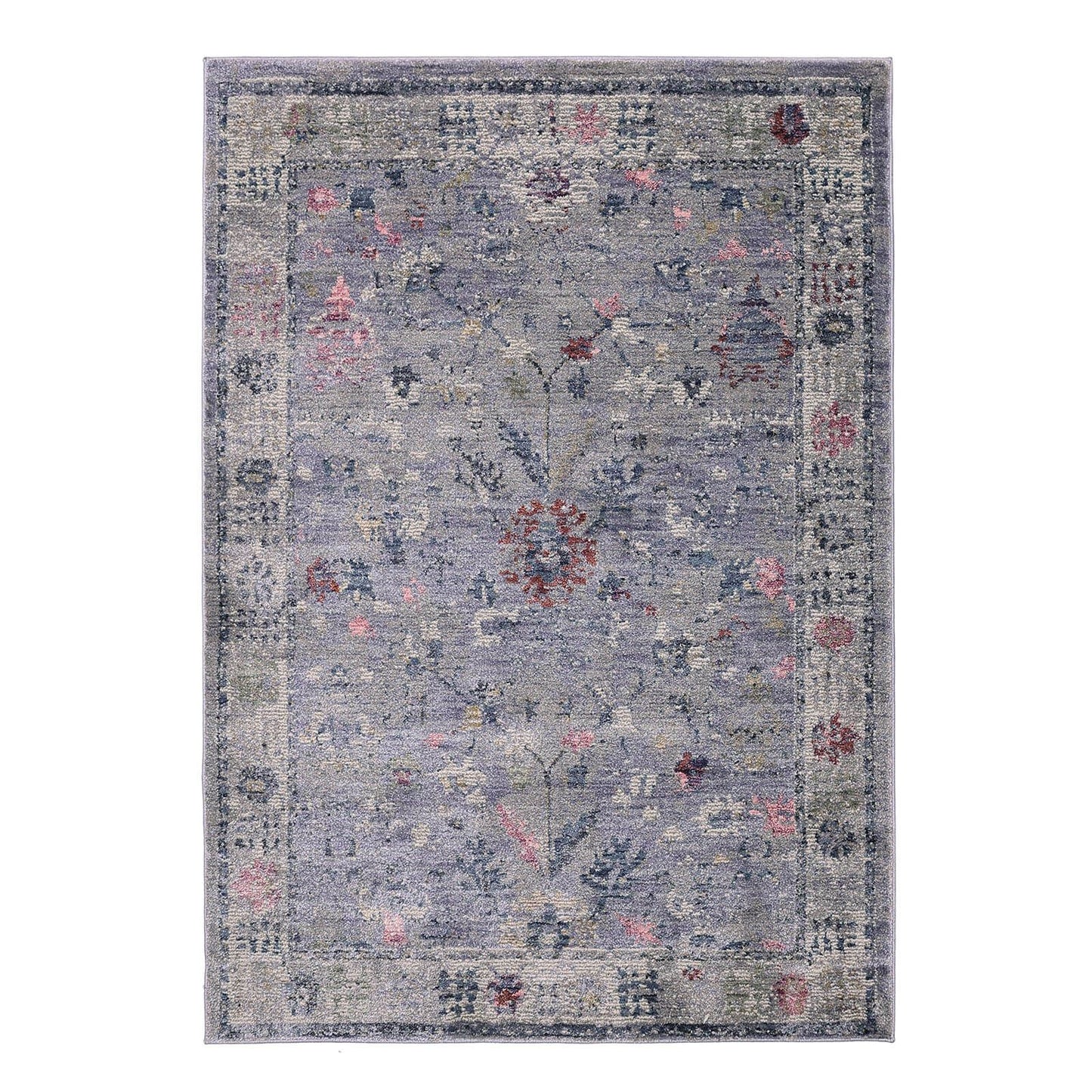 Orner Traditional Grey Rug