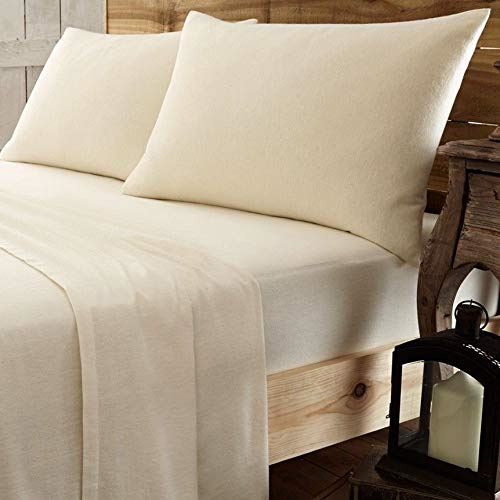 SND Percale 16" Cream Fitted Sheet