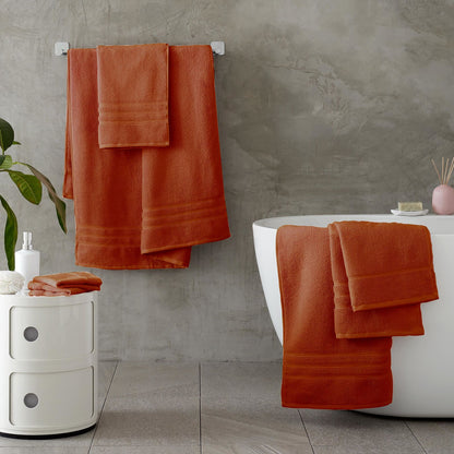 Zero Twist Terracotta Bath Sheet