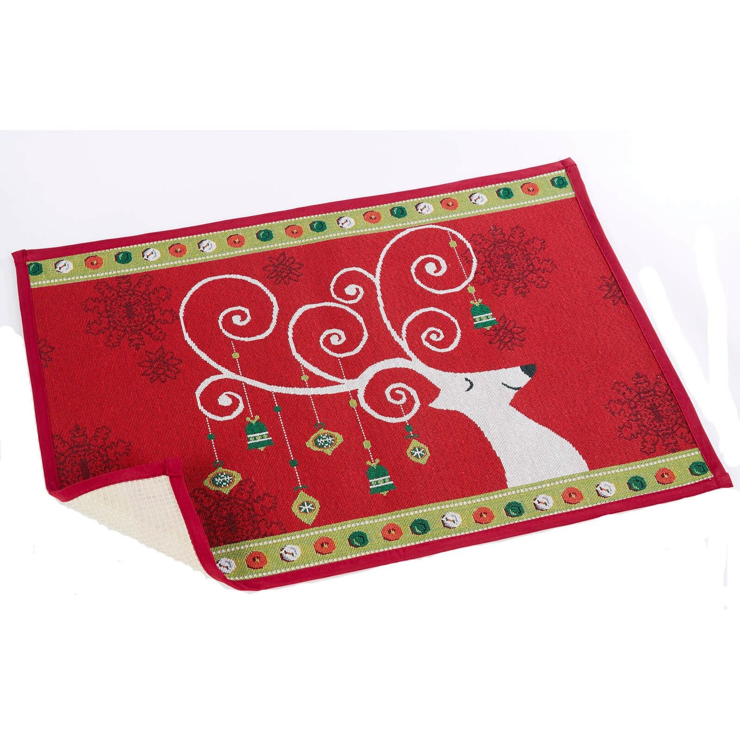 Rudolph Red Christmas Doormat