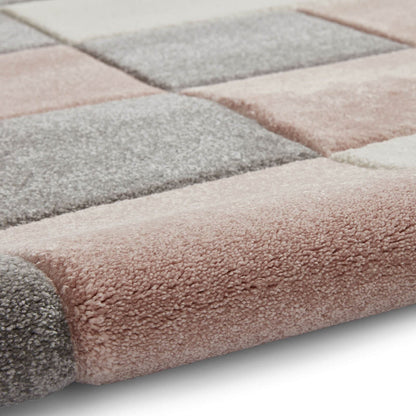 Brooklyn BRK04 (24368) Grey/Rose (24368) Modern Rug
