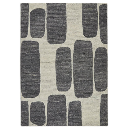 Vista Retro Modern Cream Rug
