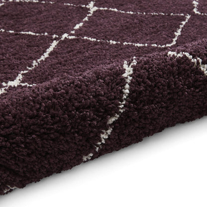 Boho 5413 Purple Berber Rug