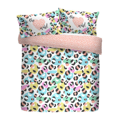 Be Wild Coral Kids Duvet Set