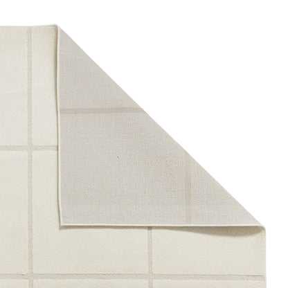 Elio 70100 Cream Modern Geometric Rug
