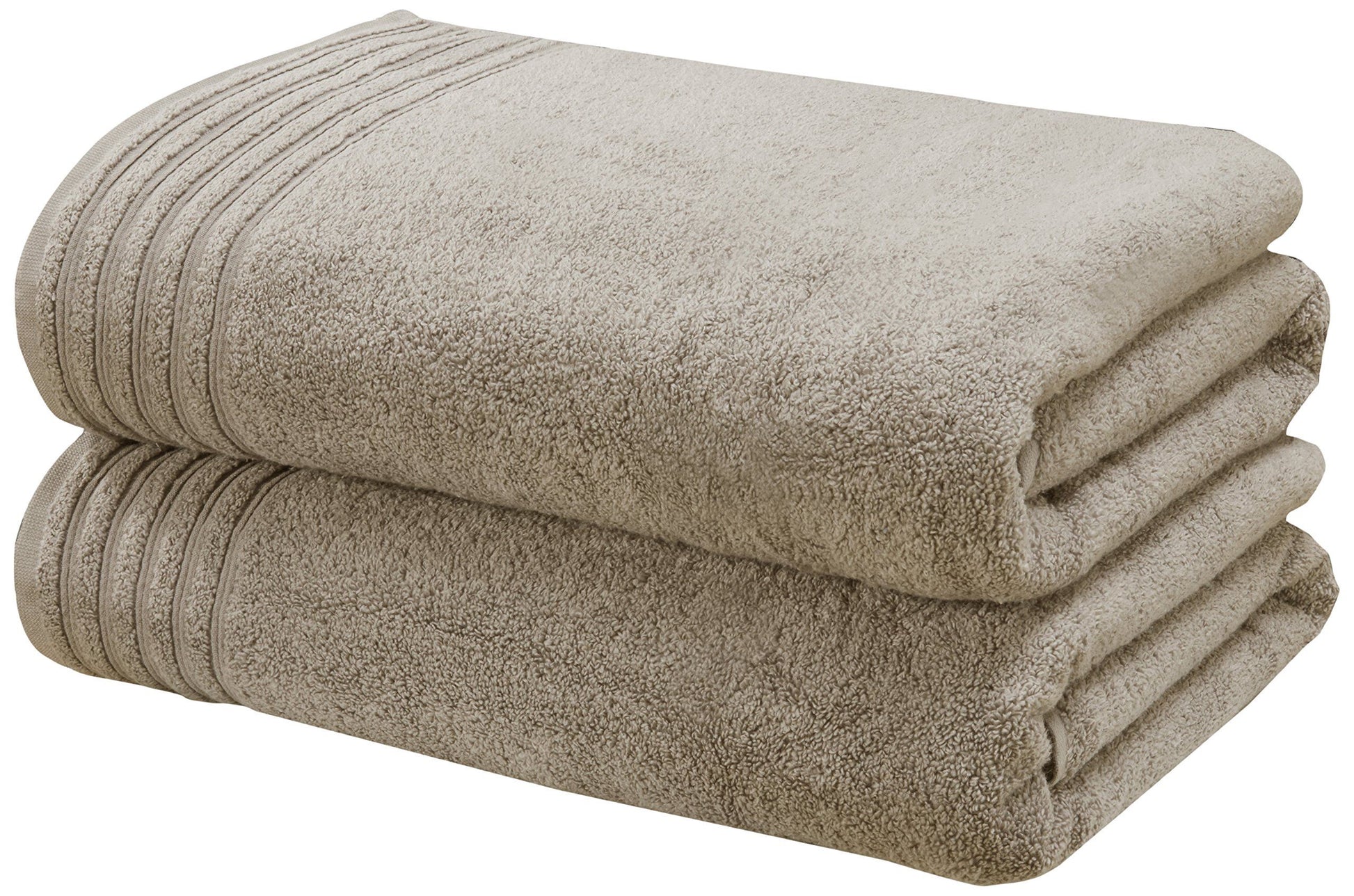 So Soft Taupe Bath Sheet Pair