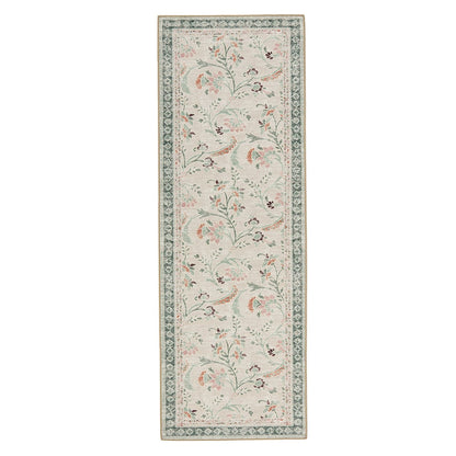 Hug Rug Eco-Washable English Floral Rug