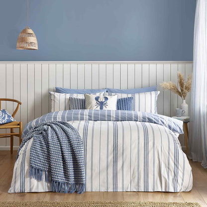 Harbour Stripe Blue Duvet Cover Set