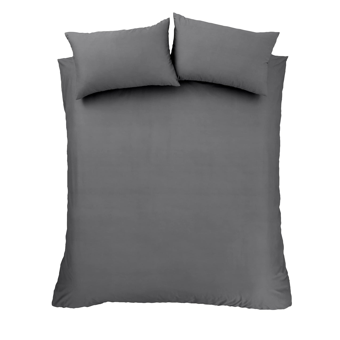 180TC Egyptian Cotton Charcoal Grey Duvet Set