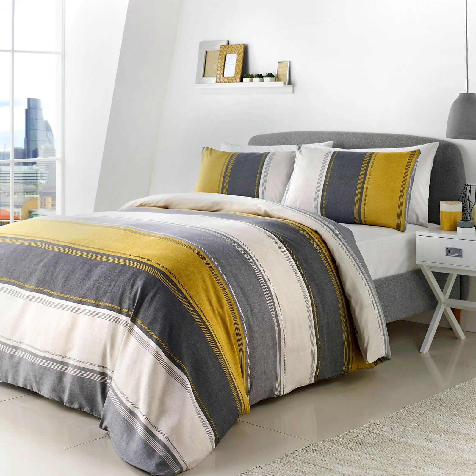 Betley Ochre Duvet Set
